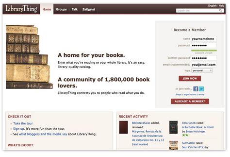 librarything|library things online catalog.